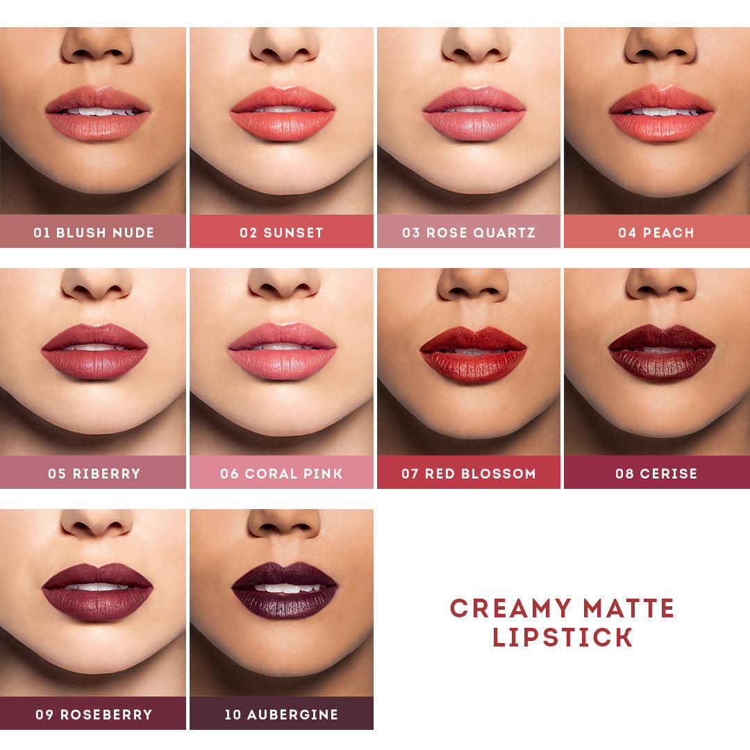 Creamy Matte Lipstick & Lip Primer Duo
